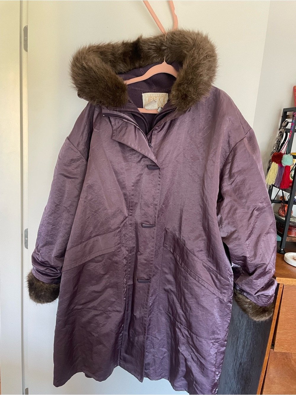 Vintage Linda Lundstrom La Parka complete set winter coat with mittens and boots